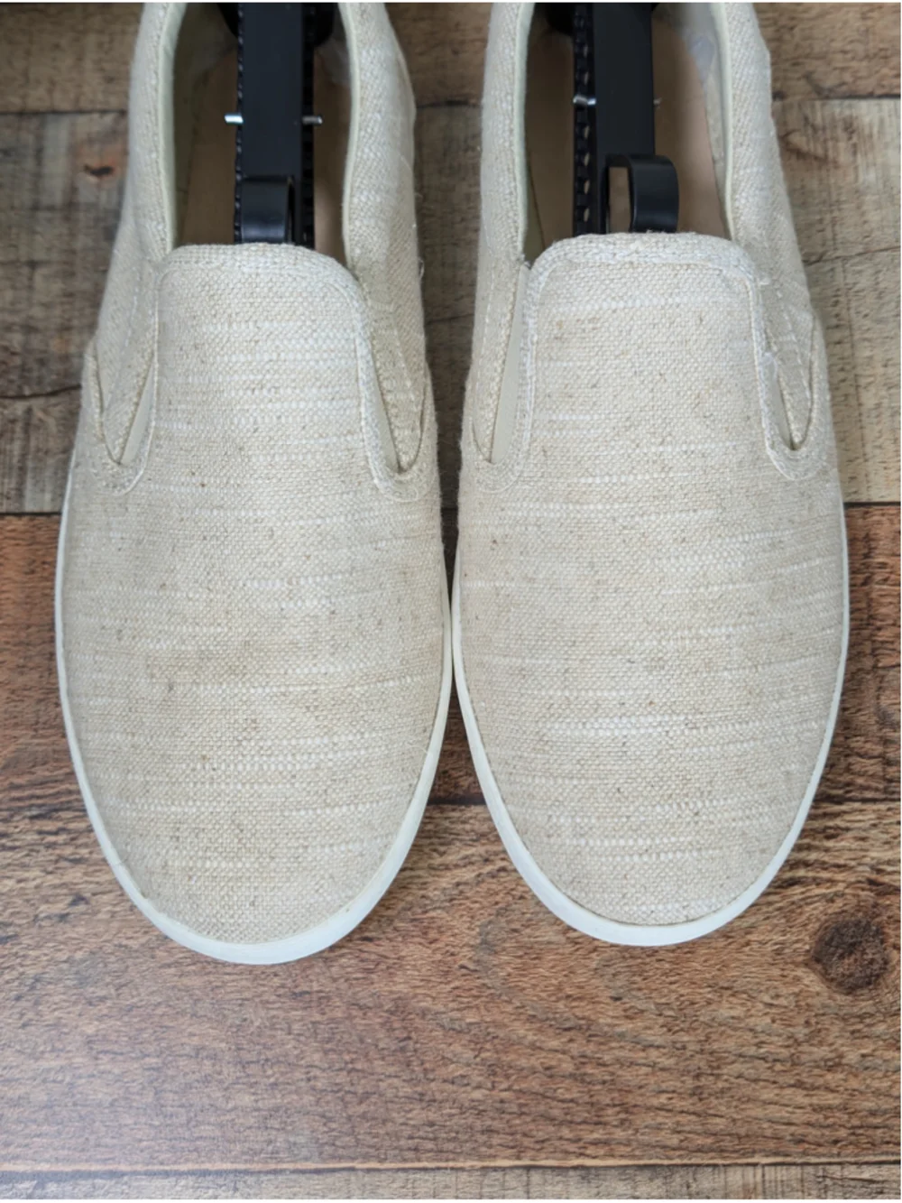 Taos 9.5 Dandy Natural Hemp Slip On Flats Shoes Lightweight Sneakers Cream Beige